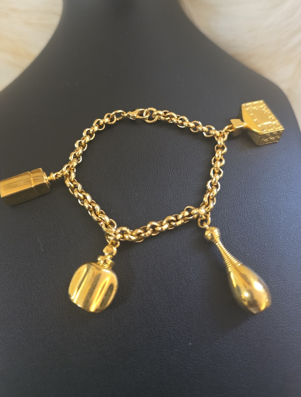 Christian Dior Perfume Charm Bracelet